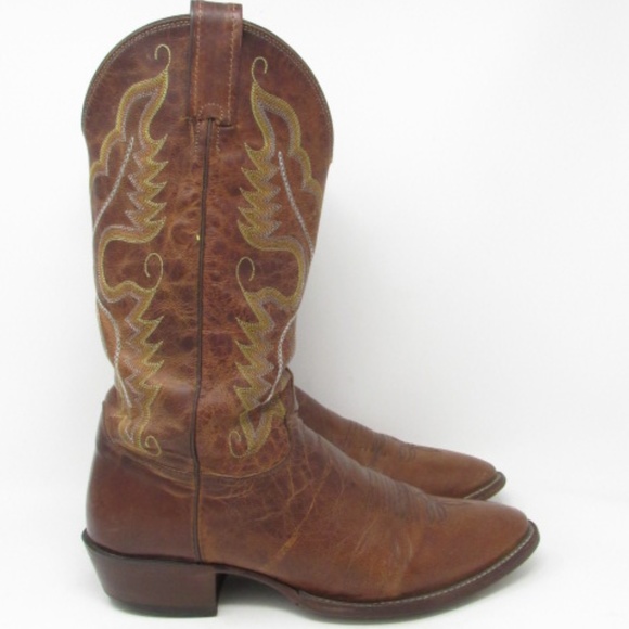Justin Boots Other - 🇺🇸 Justin goat cowboy boots mens size 10.5D